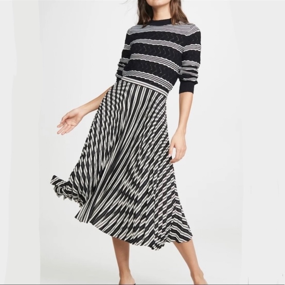 Bnwot Club Monaco Annina Pleated Skirt